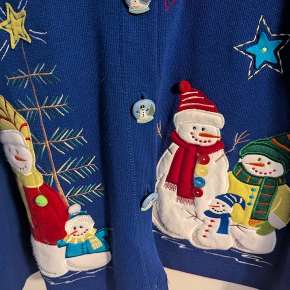 Christmas/Winter Plus Size Cardigan - Picture 8 of 8